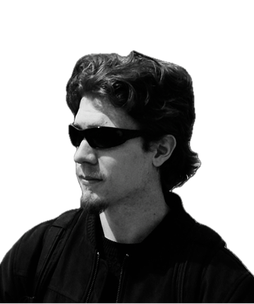 Portrait of Oleg, the designer and developer behind ELGODESIGN